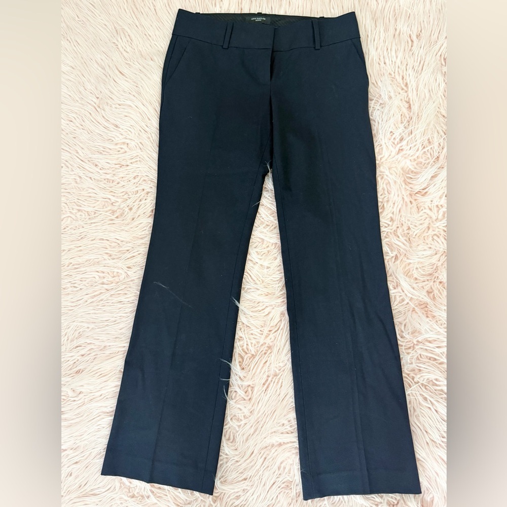 Anne Taylor Petite Dark Navy Blue Pants